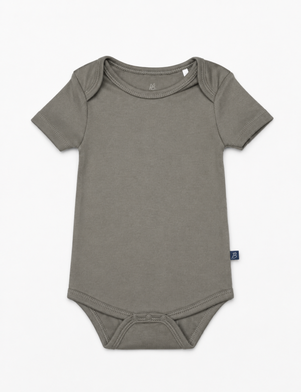 Baby Bodysuit – Sage Solid | Soft Cotton