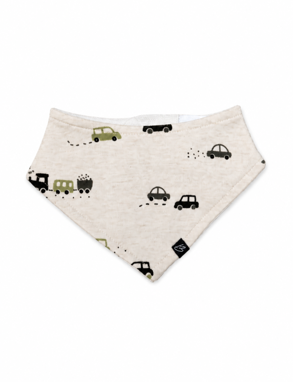 Baby Scarf – Sage AOP / Terry | Soft Cotton Terry