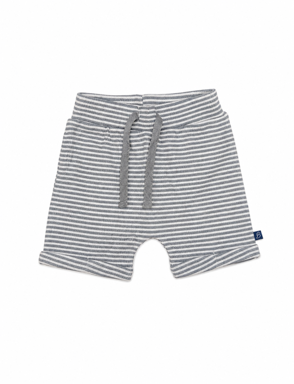 Baby Shorts – Green Stripes