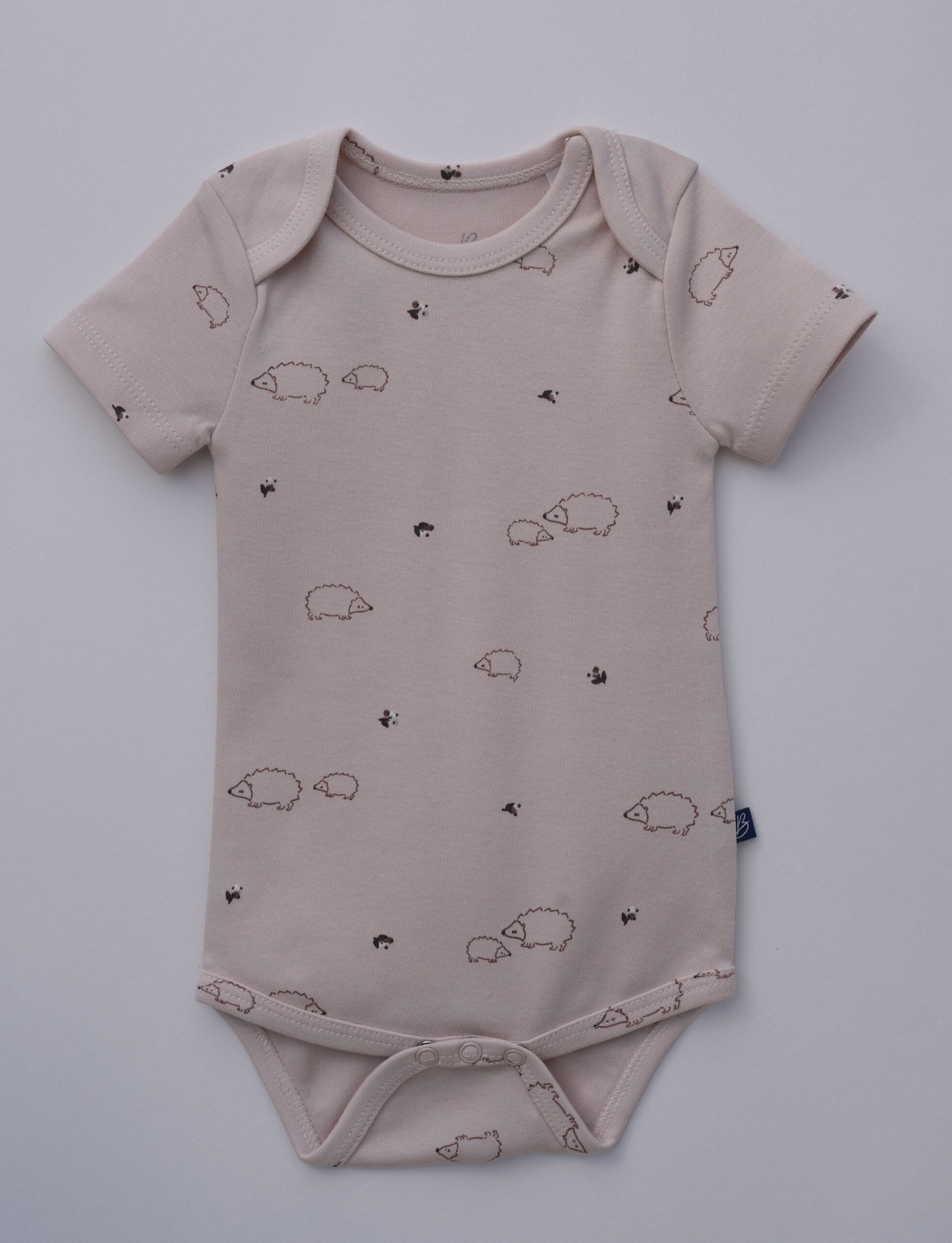 Baby Bodysuit – Blush AOP | Soft Cotton