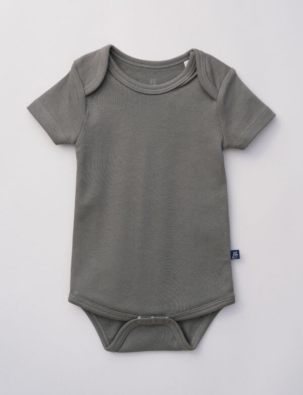 Baby Bodysuit – Sage Solid | Soft Cotton