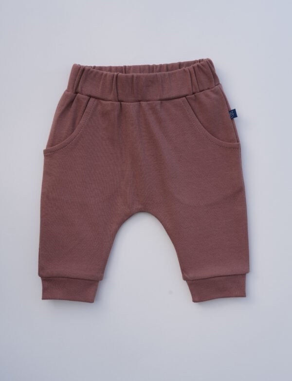 Baby Pyjamas – Rust Solid | Soft Cotton