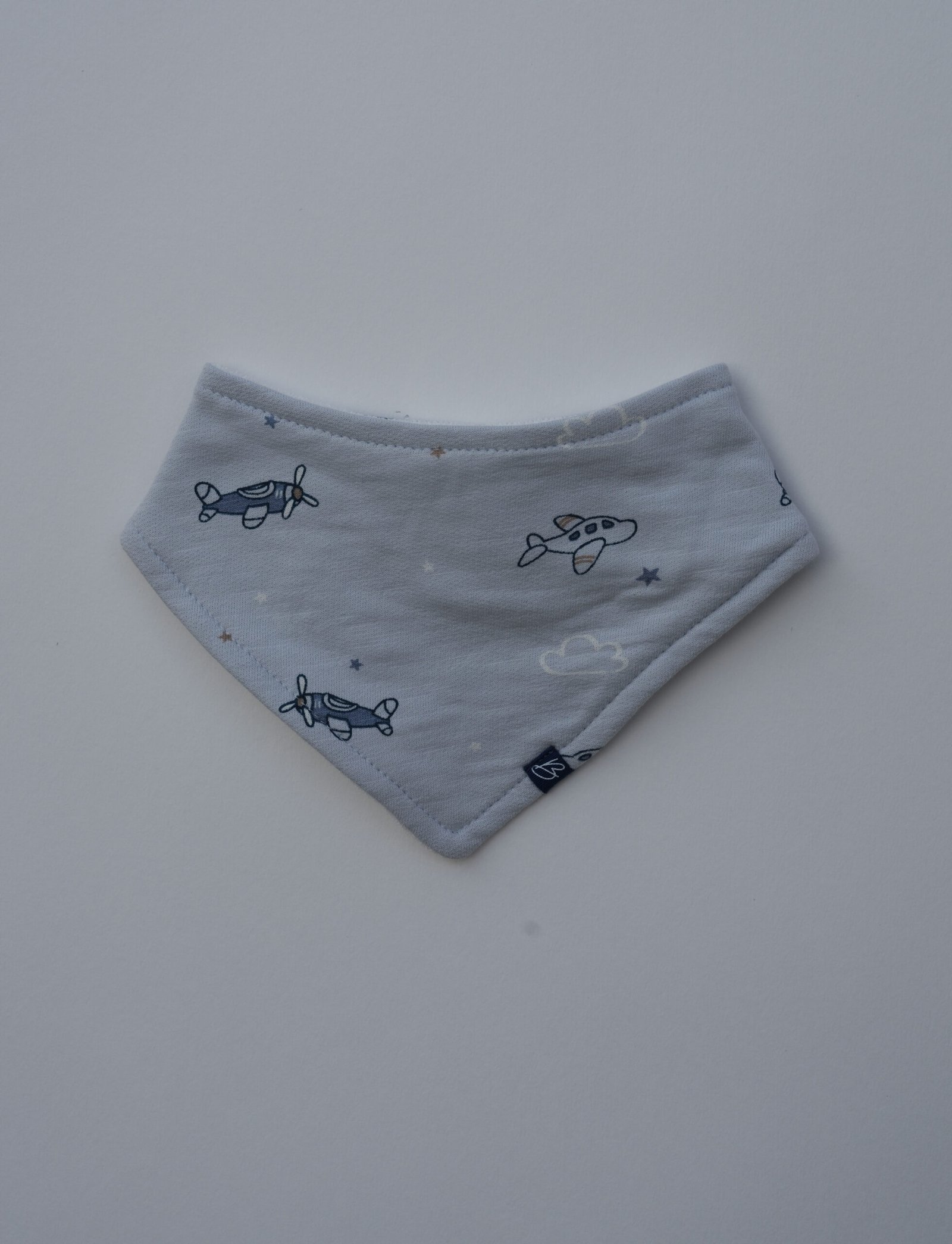 Baby Scarf – Sky AOP / Terry | Soft Cotton Terry