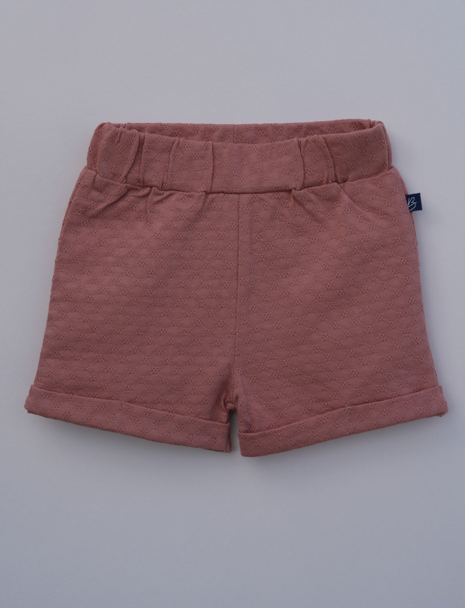 Baby Shorts – Rust Solid | Soft Cotton